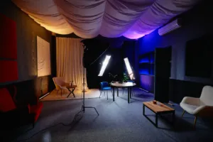Zefir Photo & Video Studio — Sala PODCASTOWNIA — studio fotograficzne Rzeszów