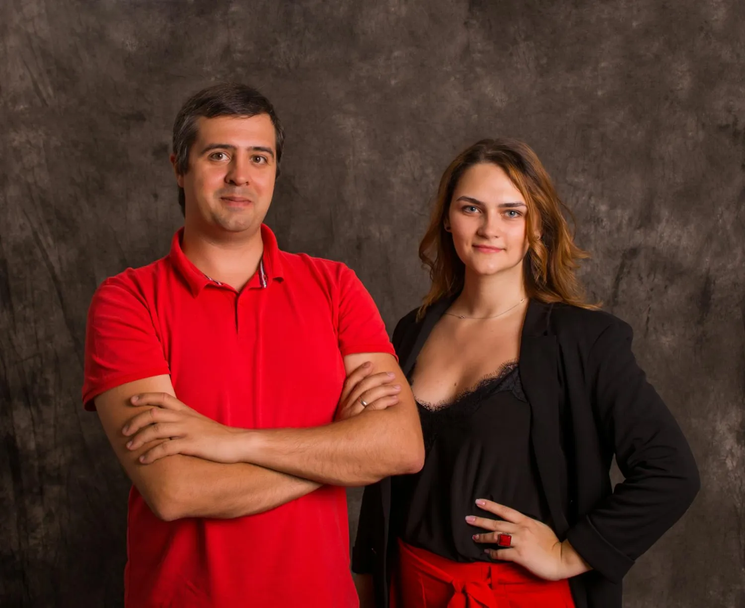 Sesja biznesowa w studio fotograficznym, profesjonalny portret wizerunkowy