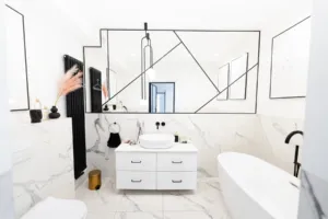łazienka z wanną w LIRYKA studio